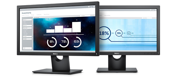 Monitor Dell serii Ekonomiczny monitor Dell serii E w niskiej cenie