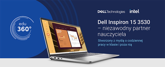 Laptop dla nauczyciela - bon Dell Inspiron
