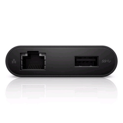 Adapter Dell DA200 USB-C to HDMI/VGA/Ethernet/USB 3.0