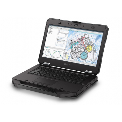 Laptop Dell Latitude 5414 Rugged 14,0'' HD i3-6100 8GB 500GB GPS W10Pro 3CAR
