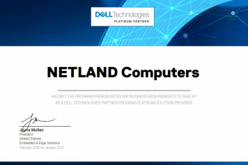 Netland Computers partnerem Platinum Dell Technologies