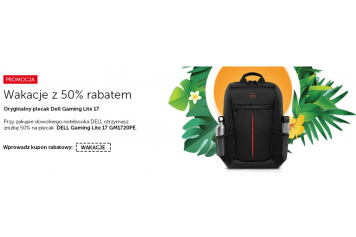 PROMOCJA: 50% rabatu na plecak!