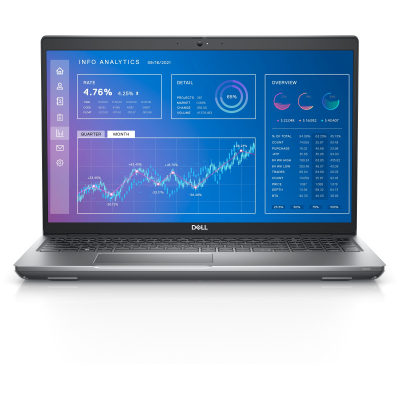 Laptop DELL Precision 3571 15.6 FHD i5-12600H 16GB 512GB SSD T600 BK FPR SCR IRcam vPro W11P 3YPS 