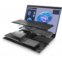 Laptop DELL Precision 7680 16 FHD+ i7-13850HX 16GB 512GB SSD RTX2000 FPR SCR BK W11P 3YPS