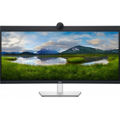 Monitor Dell P3424WEB 34 WQHD Curved IPS HDMI DP USB-C RJ-45 Kamera Głośniki Mikrofon 3Y