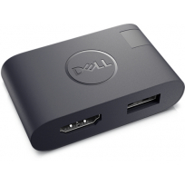 Adapter DELL DA20 USB-C to HDMI 2.0 USB-A 3.0