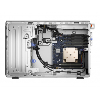 Serwer Dell PowerEdge T350 Chassis 8x3.5 HP Xeon E-2334 32GB 1x2TB 1x480GB SSD SATA Bezel PREC H355 iDRAC9 Basic 15G 2x700W