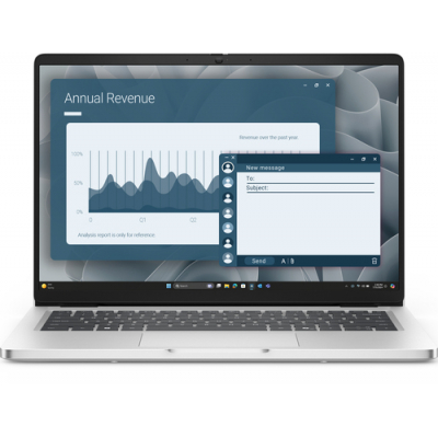 Laptop DELL Pro 14 PC14255 14 FHD+ Ryzen AI 7 PRO 350 16GB 512GB SSD AMD FPR BK W11P 3YPS