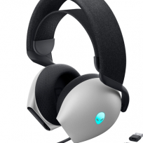Słuchawki DELL Alienware Tri-Mode Wireless Gaming Headset AW725H Lunar Light