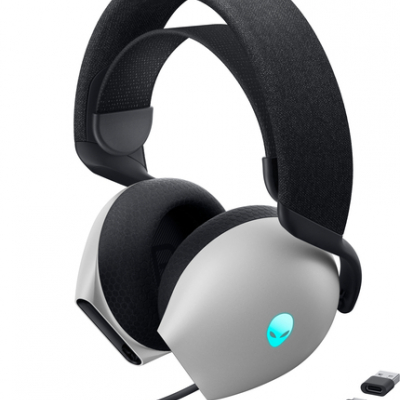 Słuchawki DELL Alienware Tri-Mode Wireless Gaming Headset AW725H Lunar Light