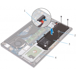 Bateria Dell 56Wh 3-Cell Li-ion H5H20