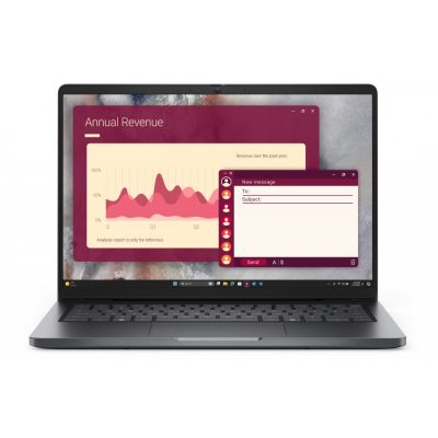 Laptop DELL Pro 14 PC14250 14 FHD+ Core 5-220U 16GB 512GB SSD FPR BK W11P 3YPS Szary