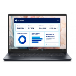 Laptop Dell Pro 14 Premium PA14250 14 FHD+ Ultra 5-236V 16GB 512GB FPR 5G BK vPro W11P 3YPS Magnesium 