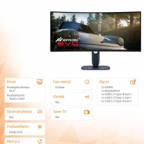 Monitor DELL Alienware AW3425DW 34 WQHD QD-OLED 2xHDMI DP 3xUSB 3YPPG AE