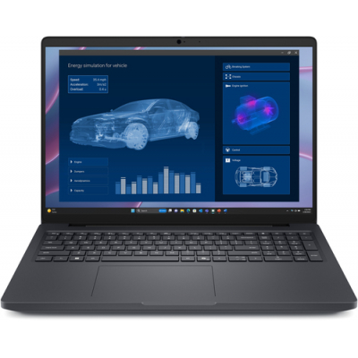 Laptop Dell Pro Max 16 MC16255 16 FHD+ Ryzen 340 16GB 256GB FPR SCR FHD BK W11Pro 3YPS