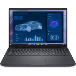 Laptop Dell Pro Max 16 MC16255 16 FHD+ Ryzen 350 32GB 512GB RTX500 Blackwell FPR SCR BK W11Pro 3YPS