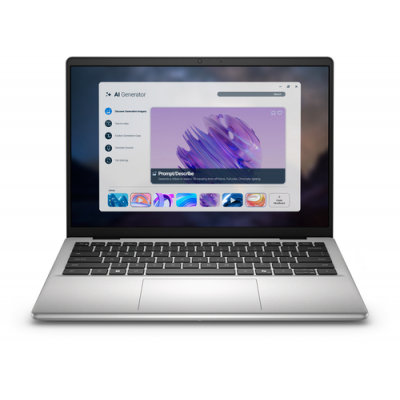 Laptop DELL 14 DC14255 14 FHD Ryzen AI 7 350 16GB 1TB SSD BK W11P 3YPS Platinum Silver Metal