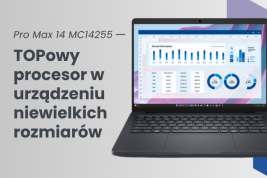 Nowość w dell24.pl – Dell Pro Max 14 MC14255 z Ryzen AI 9 HX PRO 370