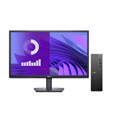 Zestaw Komputer DELL Slim ECS1250 i3-14100 8GB 512GB SSD WIFI BT  W11P 3YPS + monitor DELL E2425H [HOT DEAL]