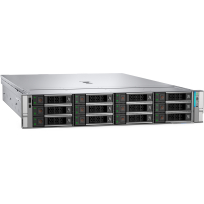 Zestaw serwer DELL PowerEdge R570 8x2.5i Xeon 6507P 32GB 1x960GB SSD SATA Rails Bezel PERC H965i iDRAC10 Ent 2x 1100W +  Windows Server 2025 Standard