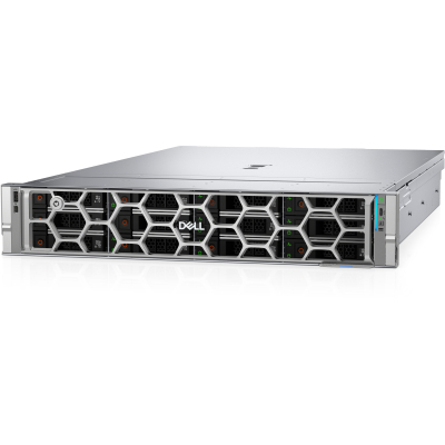 Zestaw serwer DELL PowerEdge R570 12x3.5i Xeon 6511P 32GB 2x960GB SSD SATA Rails Bezel PERC H965i iDRAC10 Ent 2x 1100W + Windows Server 2025 Standard