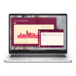 Laptop DELL Pro 14 PC14250 14 FHD+ Ultra 5-225U 16GB 256GB SSD FPR SCR BK W11P 3YPS Platinum Silver