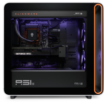 Komputer DELL Alienware Area-51 R8 AAT2265 Tower Ryzen 7 9850X3D 32GB 2TB RTX5090 W11 Lunar Silver