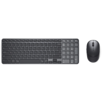 Zestaw klawiatura + mysz DELL Pro 7 Rechargeable Compact Keyboard and Mouse KM746 US International QWERTY