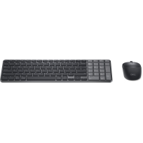 Zestaw klawiatura + mysz DELL Pro 7 Rechargeable Compact Keyboard and Mouse KM746 US International QWERTY