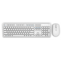 Zestaw bezprzewodowy klawiatura + mysz Dell KM636 Biały
