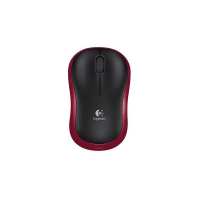 Mysz komputerowa Logitech Wireless Mouse M185 czerwony