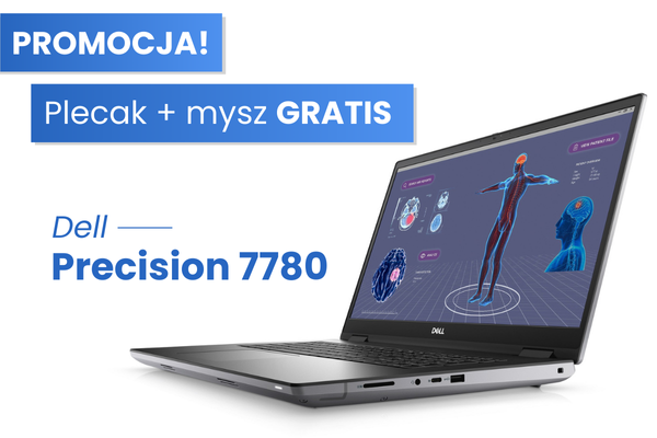 Promocja: Precision 7780 najtaniej na rynku! Odbierz plecak i mysz GRATIS