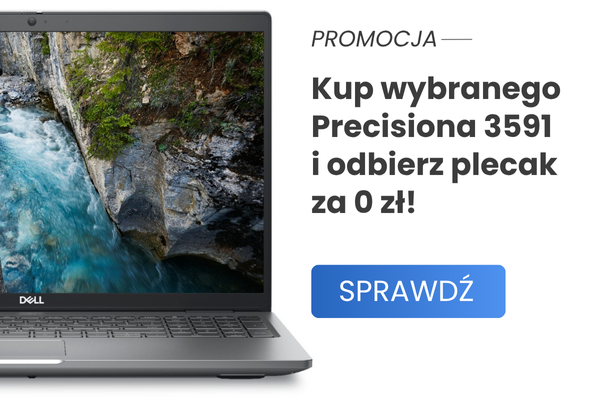 PROMOCJA: Odbierz plecak GRATIS przy zakupie wybranego Precisiona 3591