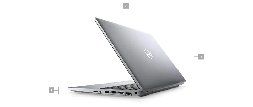 Laptop biznesowy Dell Latitude 5520 wymiary